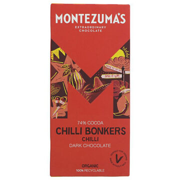 Montezuma’s Dark Chocolate Chilli Organic 90g