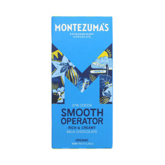 Montezuma's Smooth Operator Rich & Creamy Milk Chocolate Organic 90g