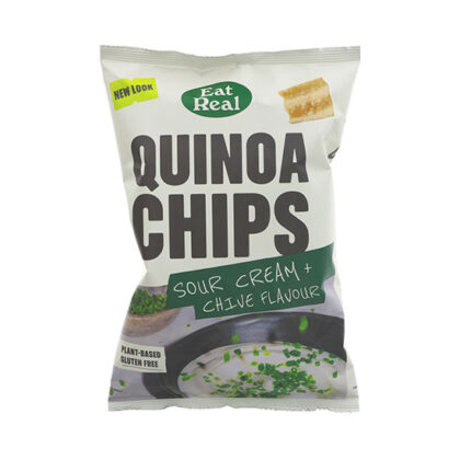 Eat Real Quinoa Chips Sour Cream & Chives 90g