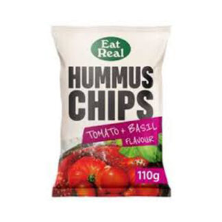Eat Real Tomato & Basil Hummus Chips 110g