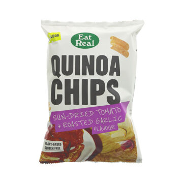 Eat Real Sundried Tomato & Roasted Garlic Quinoa Chips 90g