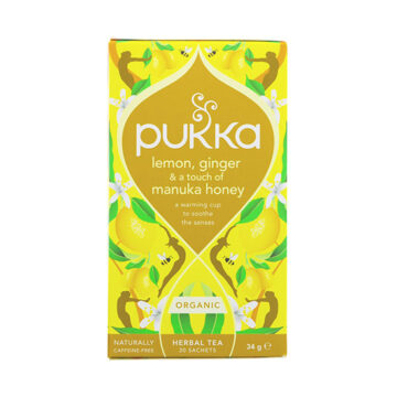 Pukka Lemon Ginger & Manuka Honey Tea 20 bags
