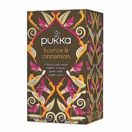 Pukka Licorice & Cinnamon Herbal Tea Organic