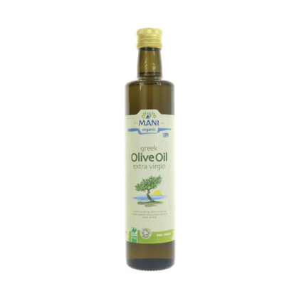 Mani Greek Olive Oil Extra Virgin Organic 500ml