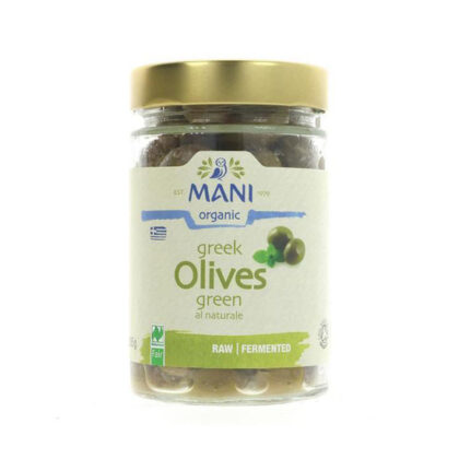 Mani Blauel Green Olives Organic