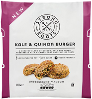 Strong Roots Kale & Quinoa Burger