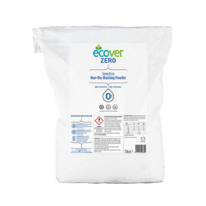 Ecover Zero Fragrance Free Non Bio Washing Powder 7.5kg