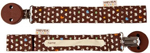 Hevea Pacifier Holder Organic Brown