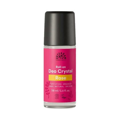 Urtekram Rose Deo Crystal Roll On Deodorant Organic 50ml