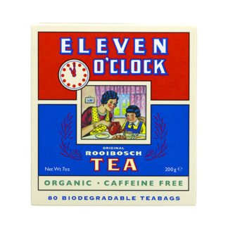 Eleven O'Clock Rooibosch Tea Organic ~ 80 Bags