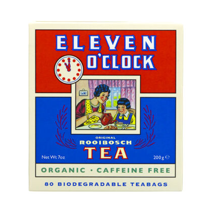 Eleven O’Clock Rooibosch Tea Organic ~ 80 Bags