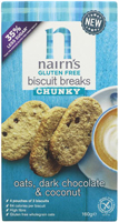 Nairn’s Gluten Free Oats Dark Chocolate & Coconut Biscuit Breaks