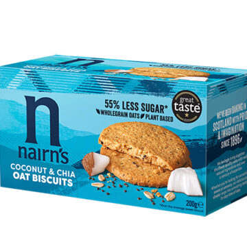 Nairn’s Coconut & Chia Oat Biscuits