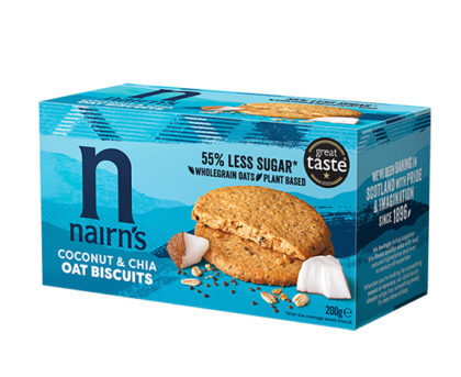 Nairn’s Coconut & Chia Oat Biscuits