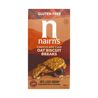 Nairn’s Gluten Free Chocolate Chip Biscuit Breaks