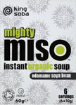 King Soba Mighty Miso Edamame Soya Bean Instant Soup