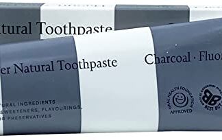 Kingfisher Charcoal Natural Whitening Toothpaste ~ Fluoride Free