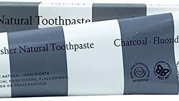 Kingfisher Charcoal Natural Whitening Toothpaste ~ Fluoride Free