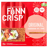 Finn Crisp Original Thin Rye Crispbread 200g