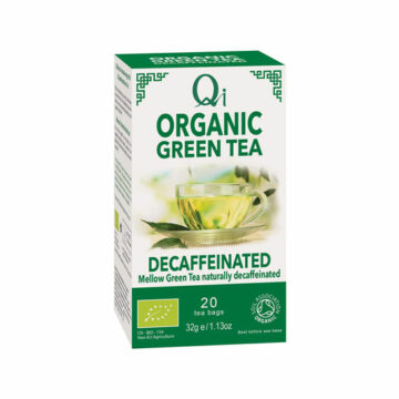 Qi Decaffeinated Green Tea Organic 20 bags