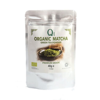 Qi Matcha Green Tea Powder Organic 40g