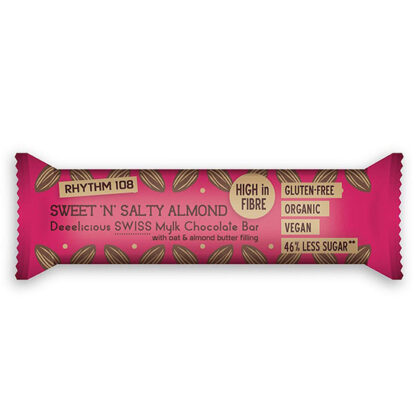 Rhythm 108 Sweet N’ Salty Almond Bar Organic