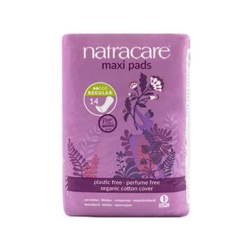 Natracare Regular Normal Maxi Pads Organic