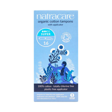 Natracare Super Tampons With Applicator Organic