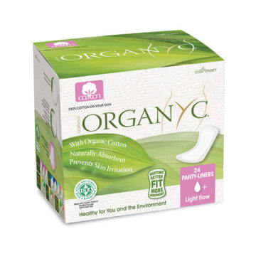 Organyc ‘Folded’ Light Flow Pantyliner 24 liners