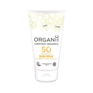 Organii SPF50 High Protection Sun Milk Organic