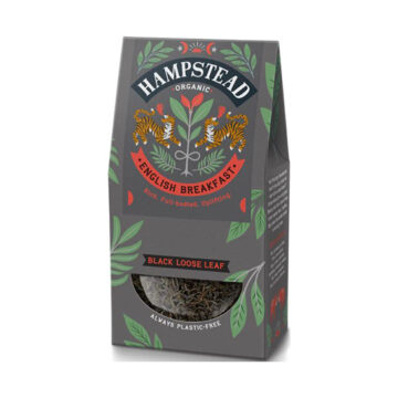 Hampstead Tea English Breakfast Loose Leaf Tea Organic 100g