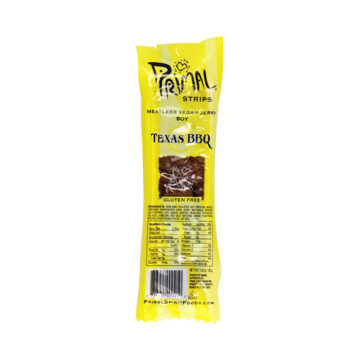 Primal Strips Texas BBQ Vegan Soy Jerky