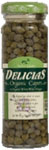 Delicias Organic Capers In Organic White Wine Vinegar