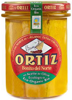 Ortiz White Tuna In Organic Olive Oil 220g