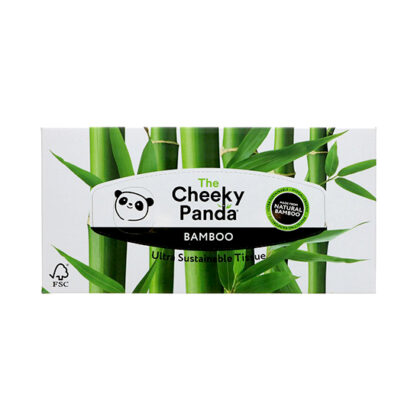 The Cheeky Panda Bamboo Facial Tissue Flat Box