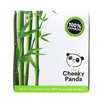 The Cheeky Panda Bamboo Facial Tissues Cube Box