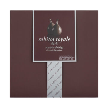 La Higuera Rabitos Royale 8 Dark Chocolate Fig Bonbons 142g