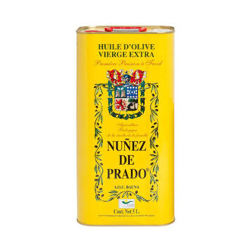 Nunez de Prado Extra Virgin Olive Oil Organic 5lt Tin