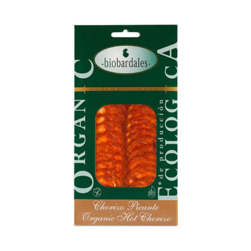 Biobardales Hot Chorizo Slices Organic – 100g