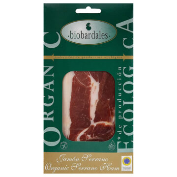 Biobardales Serrano Ham Slices Organic 100g