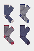 Bam Stripey Luxury Bamboo Socks UK 4 – 7 Wembury