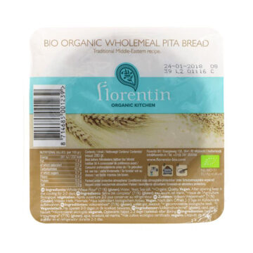 Florentin Wholemeal Pitta Bread Organic