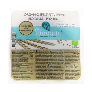 Florentin Spelt Pita Bread Organic