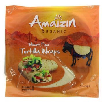 Amaizin Tortilla Wraps Organic