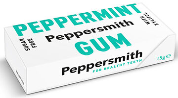 Peppersmith Peppermint Dental Chewing Gum