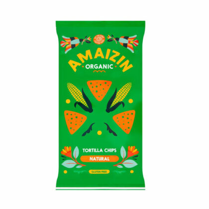 Amaizin Natural Tortilla Corn Chips Organic 250g