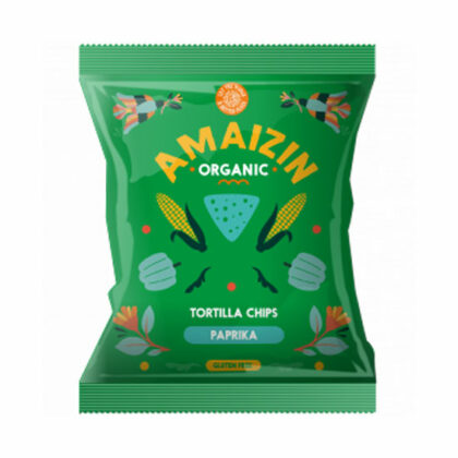 Amaizin Paprika Corn Chips Organic