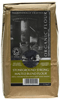 Bacheldre Watermill Strong Malted Blend Flour Organic 1.5kg