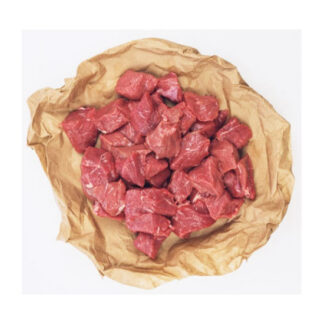 Beef Diced (Chuck) Steak Organic - 400g