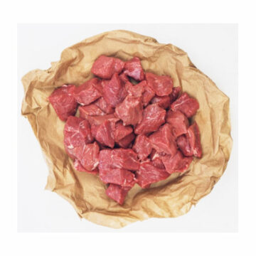 Beef Diced Steak Organic – 450g